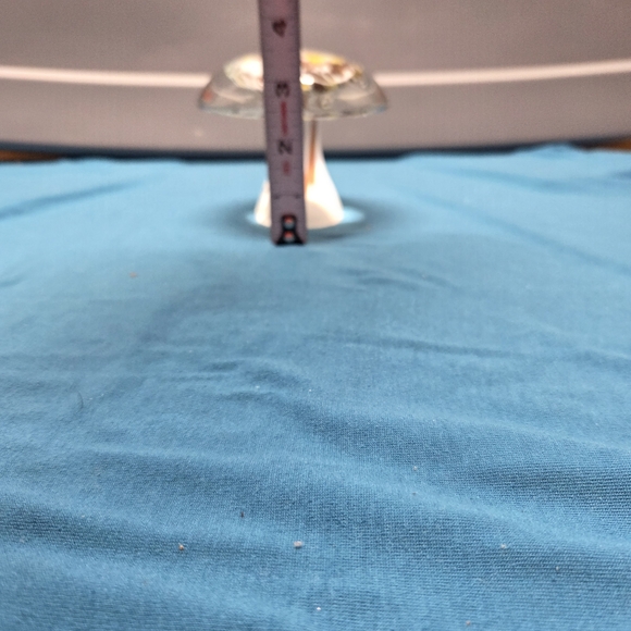 3" Hand Blown Glass Mushroom Paperweight or Table Decor - Picture 9 of 10